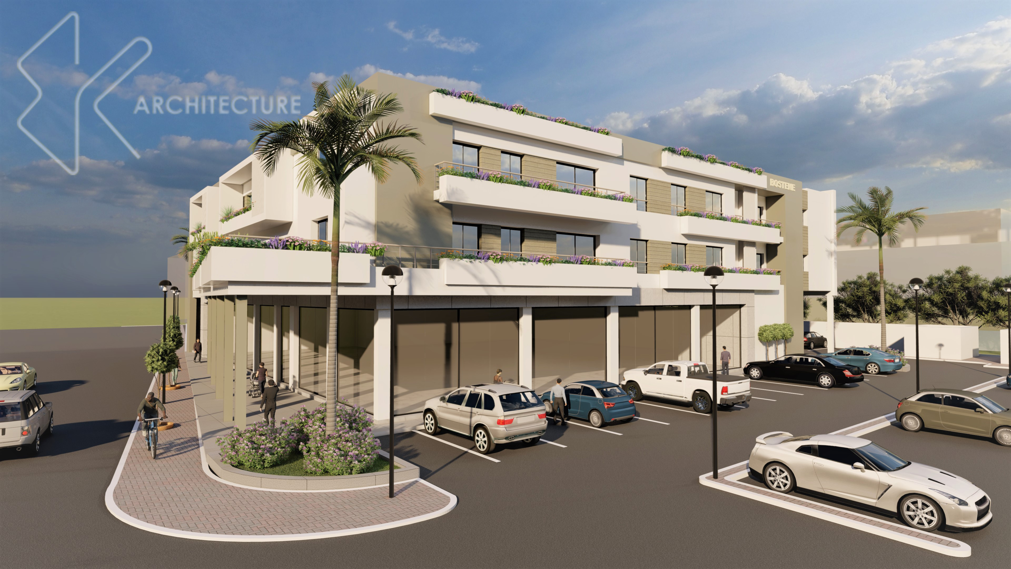 Wintry Mountain Landscape